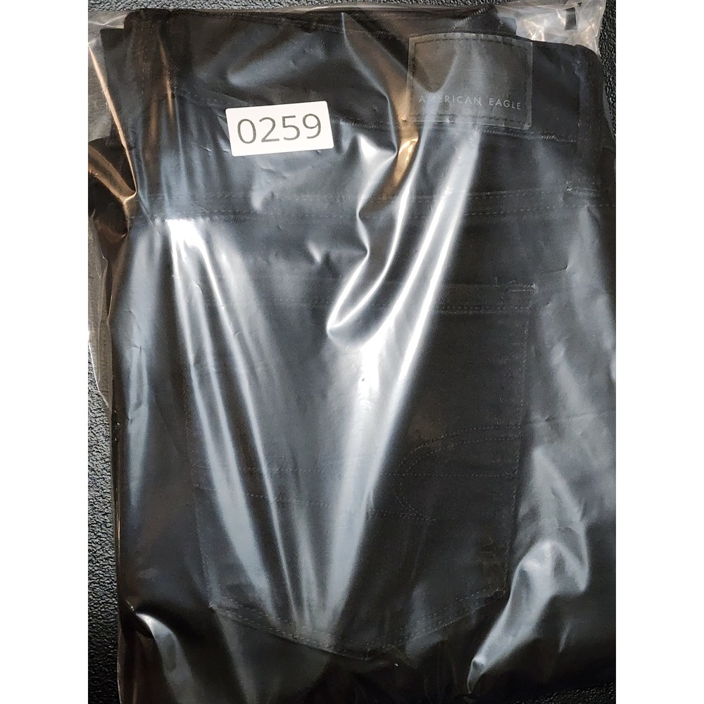 American Eagle Skinny Kick High Rise Next Level Stretch 4 X-Long Black - Picture 10 of 10